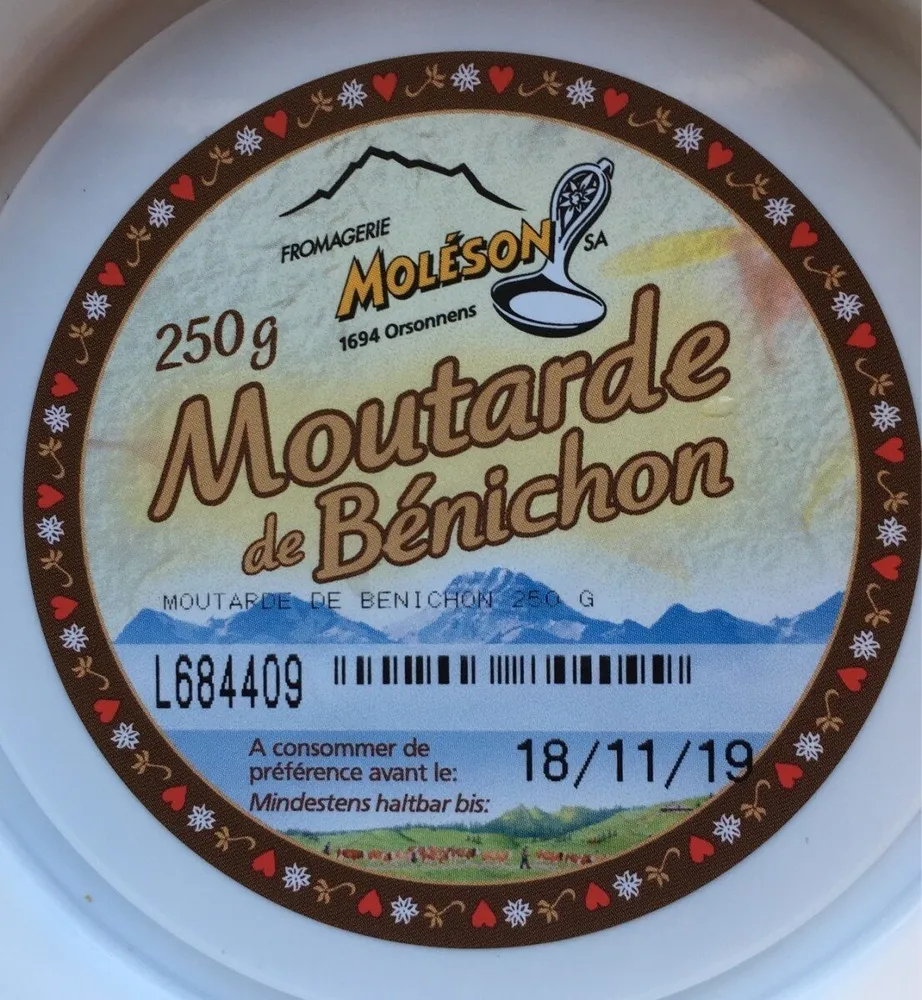 Moutarde de Benichon