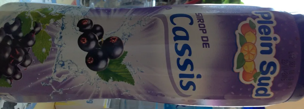 sirop de cassis