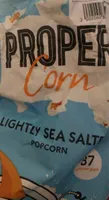 Lightly sea salted popcorn