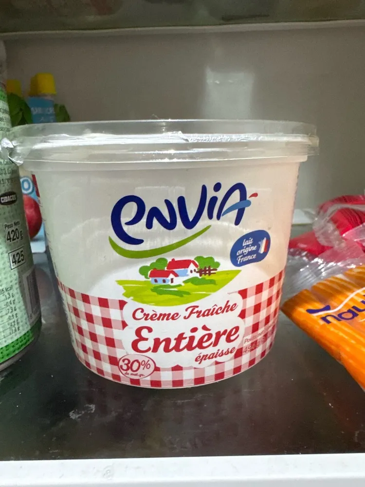 Crème fraîche entière 30%MG