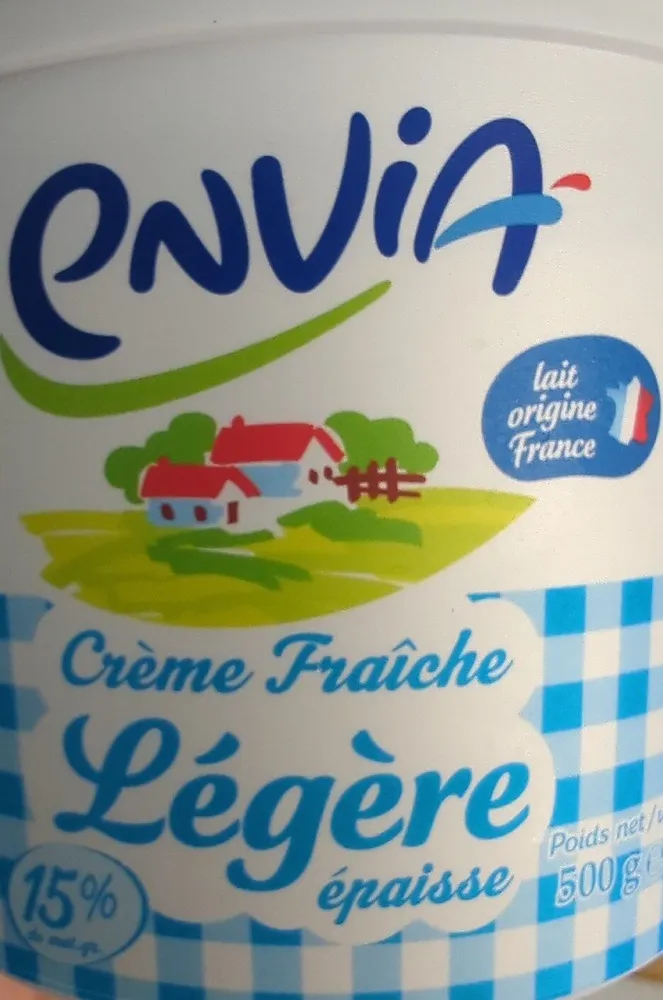 Crème fraîche legère 15%MG