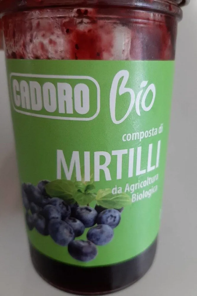 Composta di mirtilli