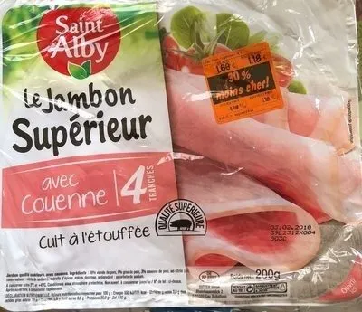 Le Jambon Supérieur avec Couenne