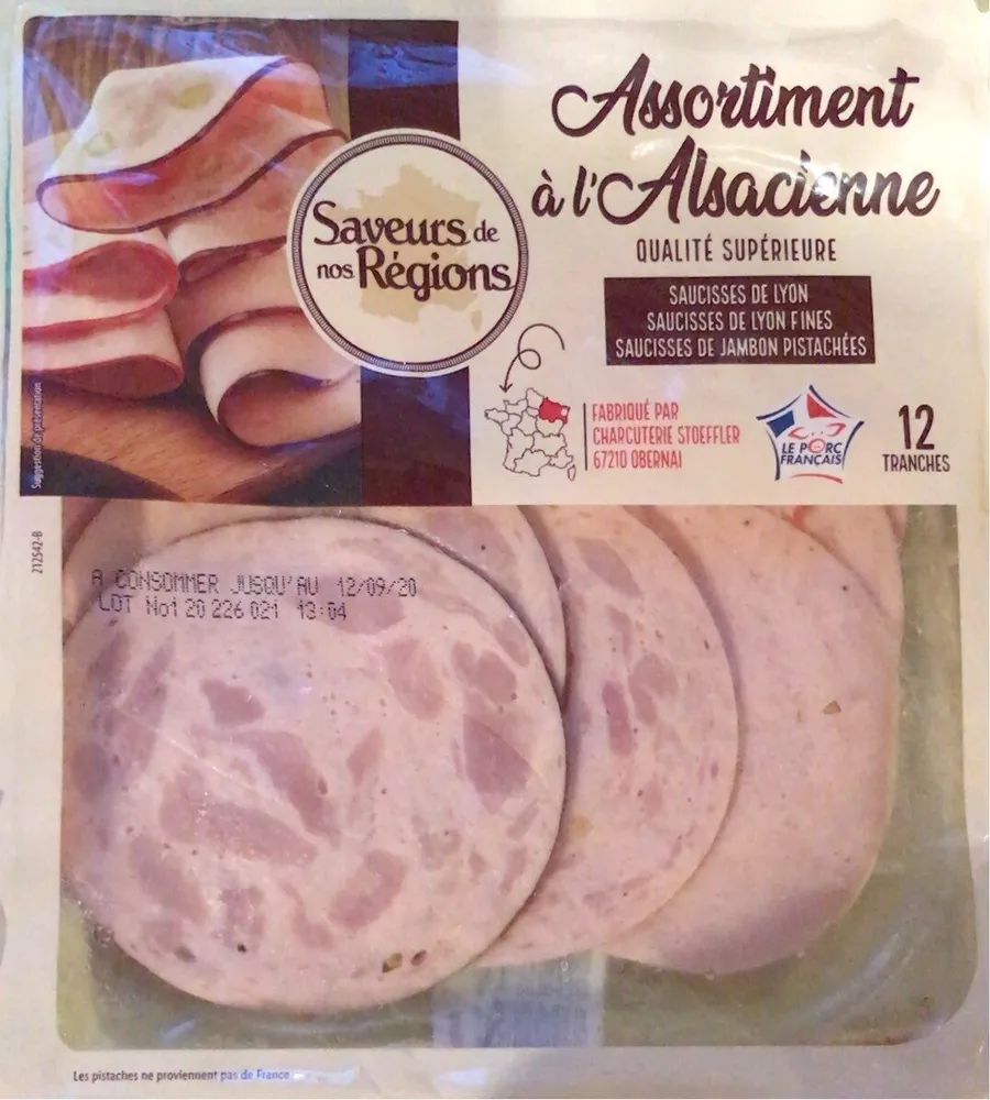 Assortiment de charcuterie