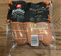 RIESEN CERVELAS mit Käse