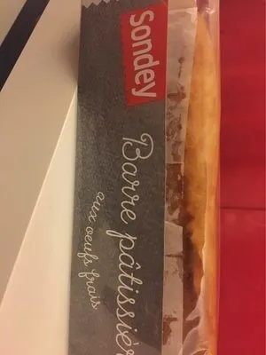 Barre pâtissière aux œufs frais