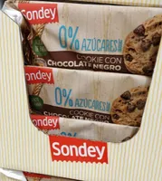 Cookie con chocolate negro