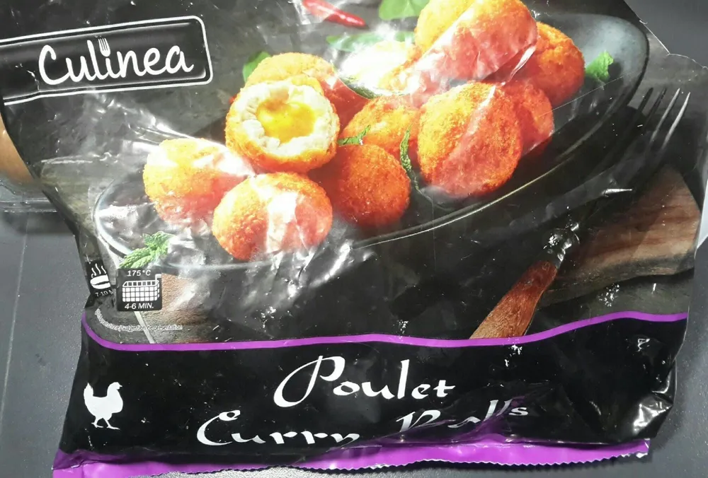 Poulet Curry Balls