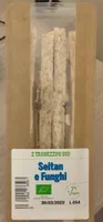 2 tramezzini bio seitan e funghi