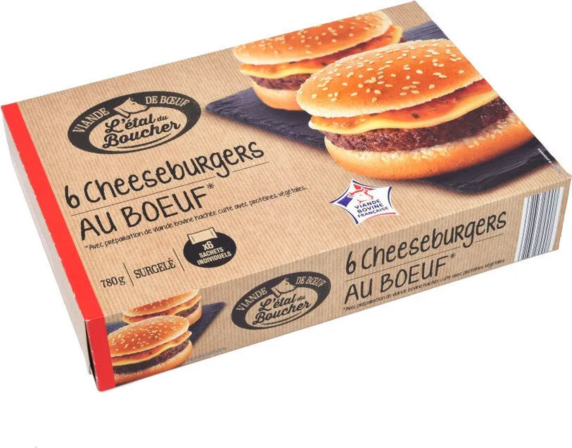 Cheeseburgers au bœuf