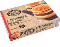 Cheeseburgers au bœuf