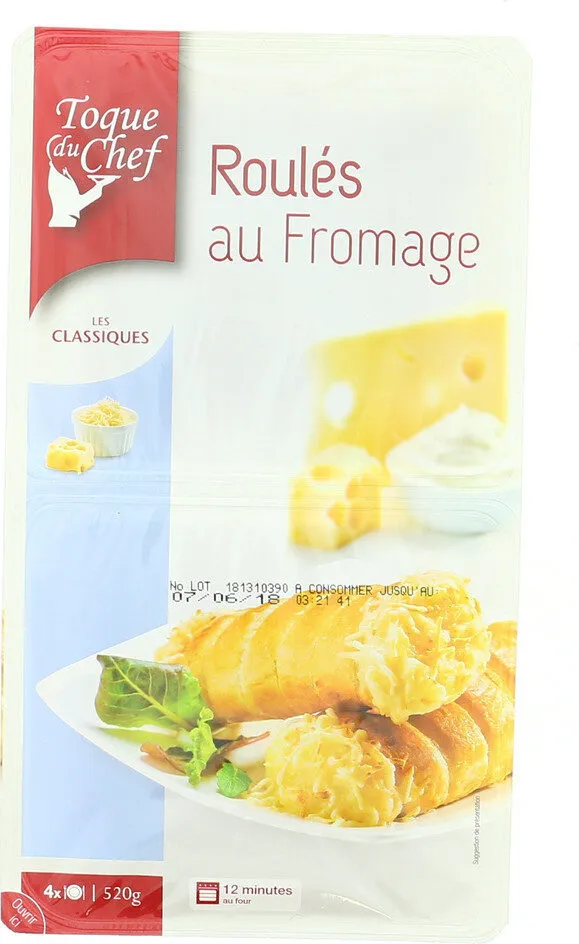 Roulés au fromage