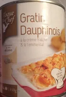 Gratin Dauphinois à la crème fraîche & à l'emmental