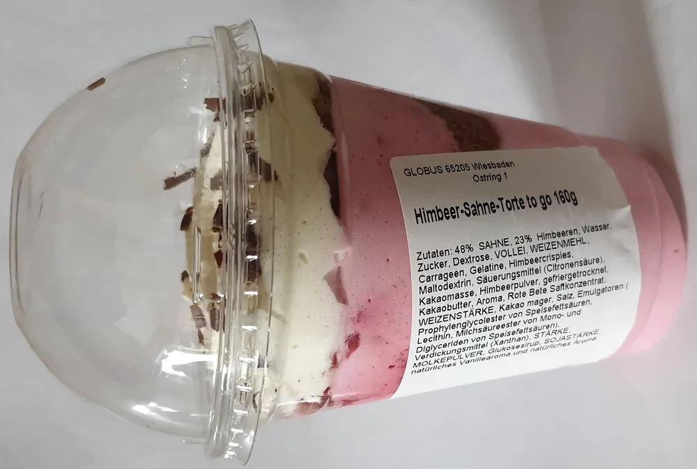 Himbeer-Sahne-Torte to go