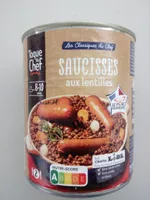 Saucisses aux lentilles