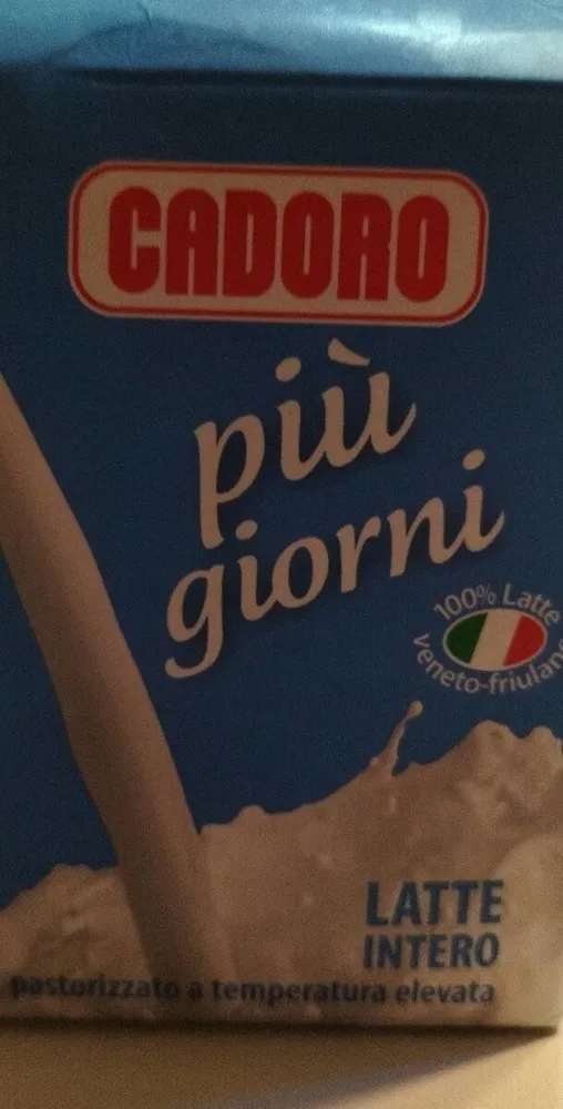 Latte intero  più giorni