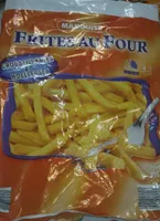 Frites Au Four, 4 Portions, Poids Total 600 Grammes