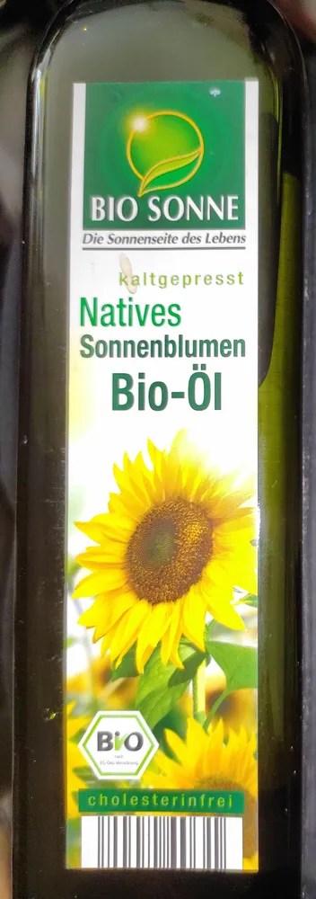 Natives Sonnenblumen Bio-Öl
