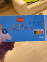Milbona - Les carrés crémeux 12x20g