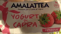 Yogurt di capra alla fragola (latte di capra 100%)