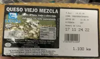 Queso viejo mezcla
