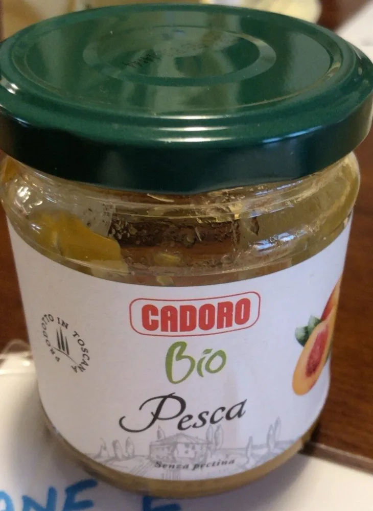 Marmellata pesca bio