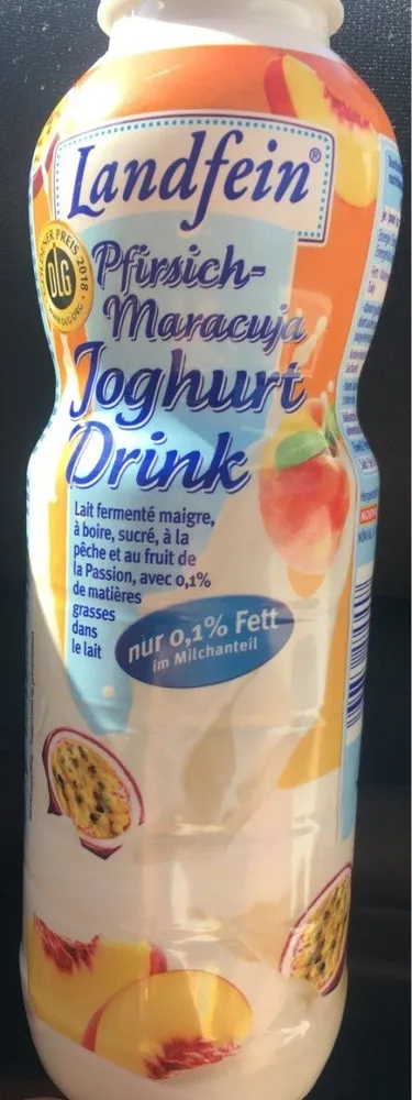 Joghurt Drink, Pfirsich Maracuja