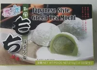Green tea mochi