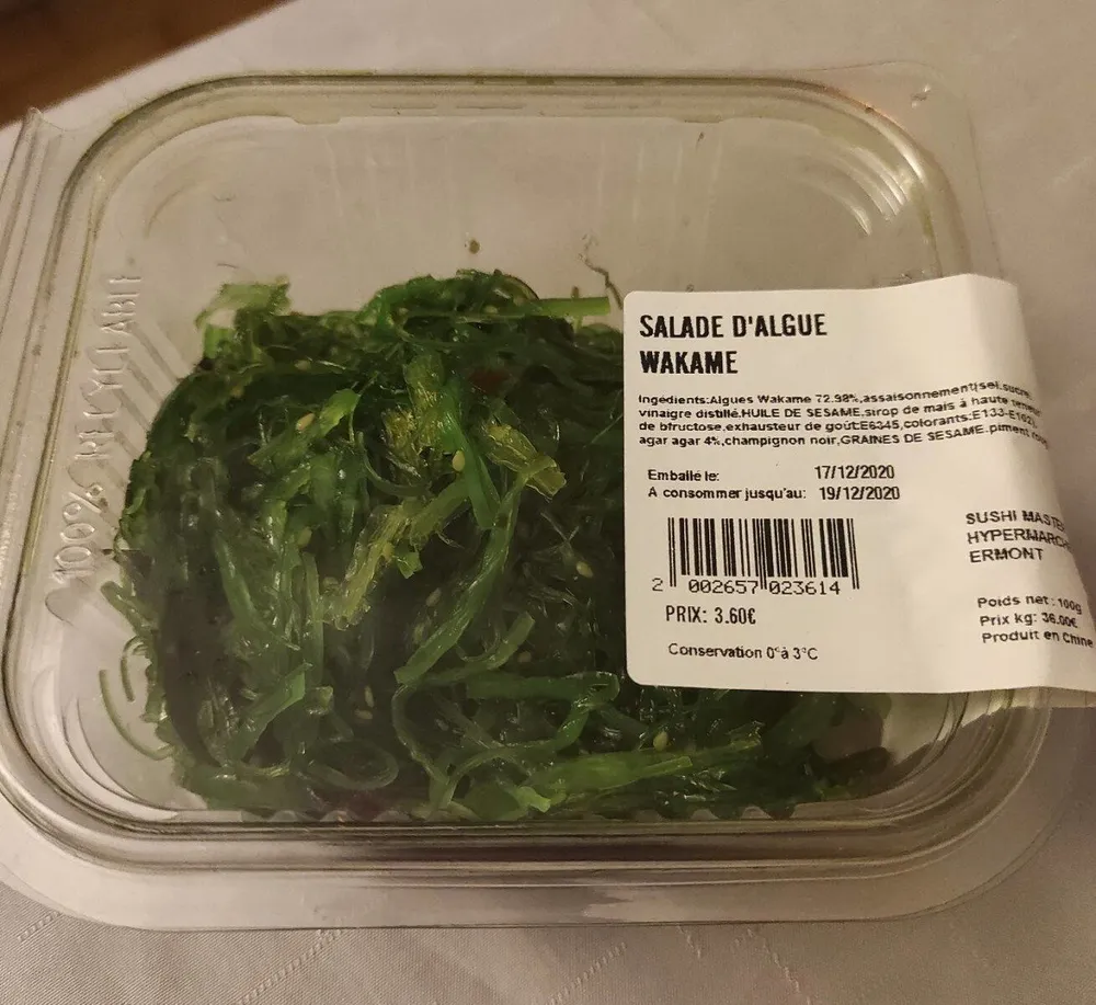 Salade d'algue WAKAME
