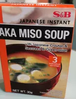 Soupe miso aka