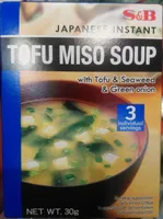Tofu miso soup