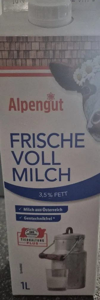 Frische Vollmilch