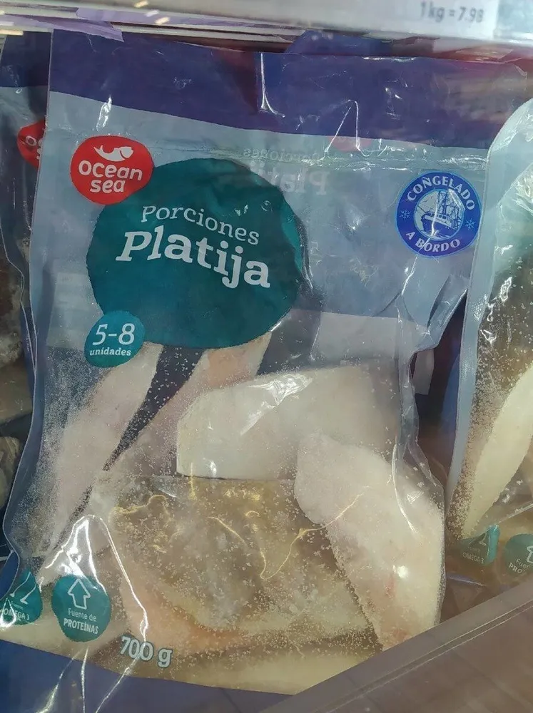 Porciones de Platija