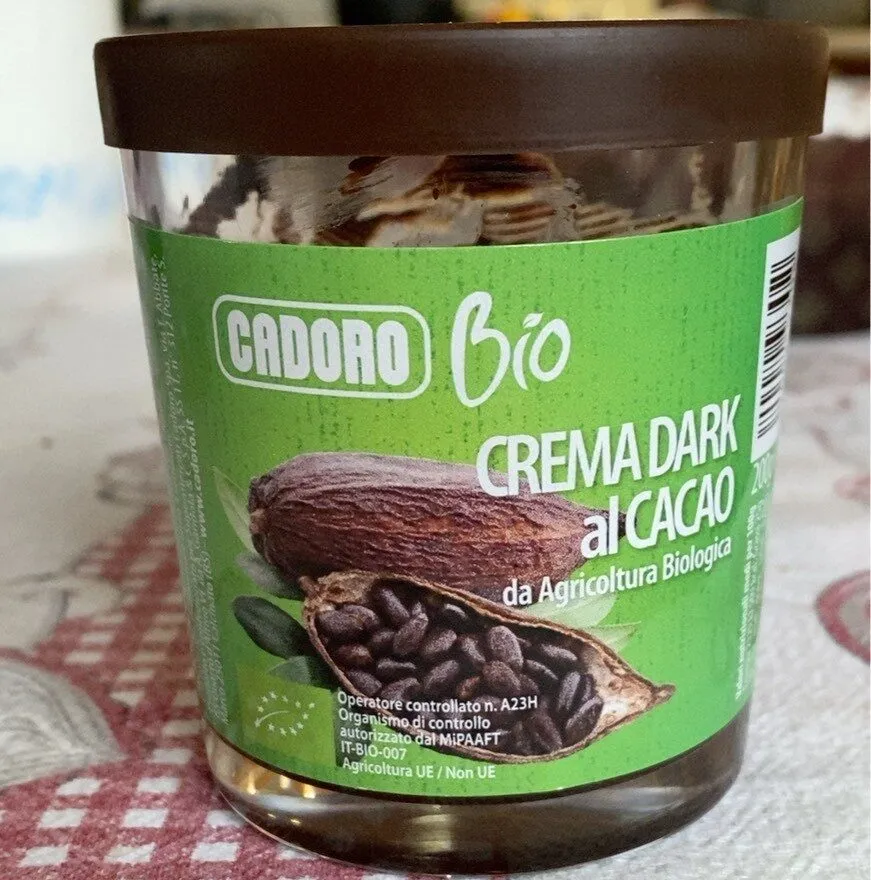 Crema dark al cacao bio