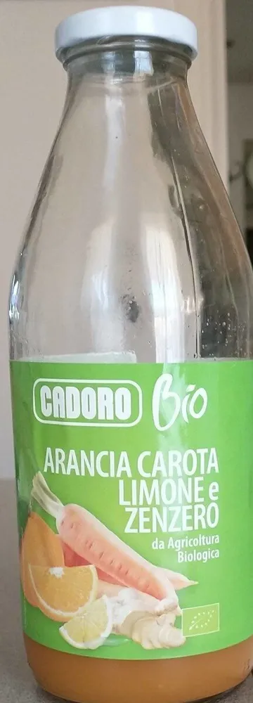 Arancia carota limone e zenzero