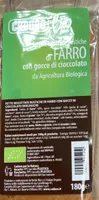 Fette biscottate rustiche di farro con gocce di cioccolato