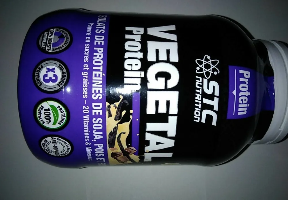 Vegetal protein vanille