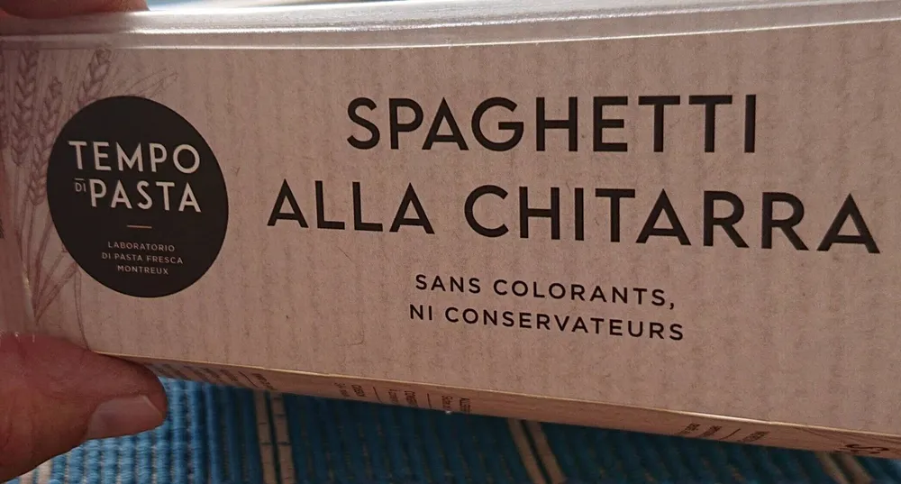 Spaghetti alla chitarra