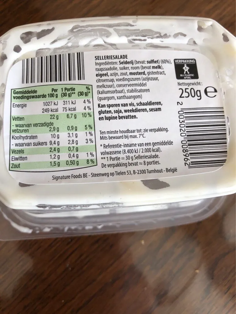 Salade celeri