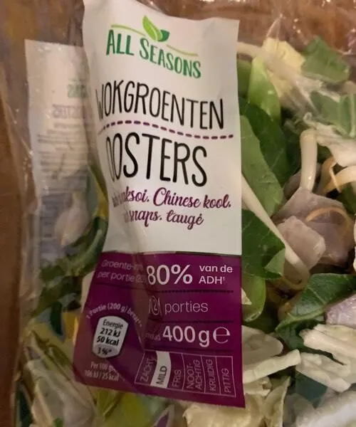 Wokgroenten oosters