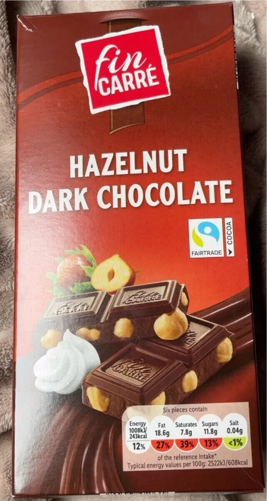 Hazelnut Dark Chocolate