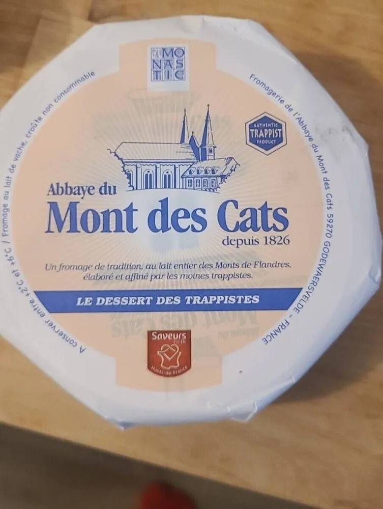 Dessert des Trappistes- Abbaye du Mont des Cats