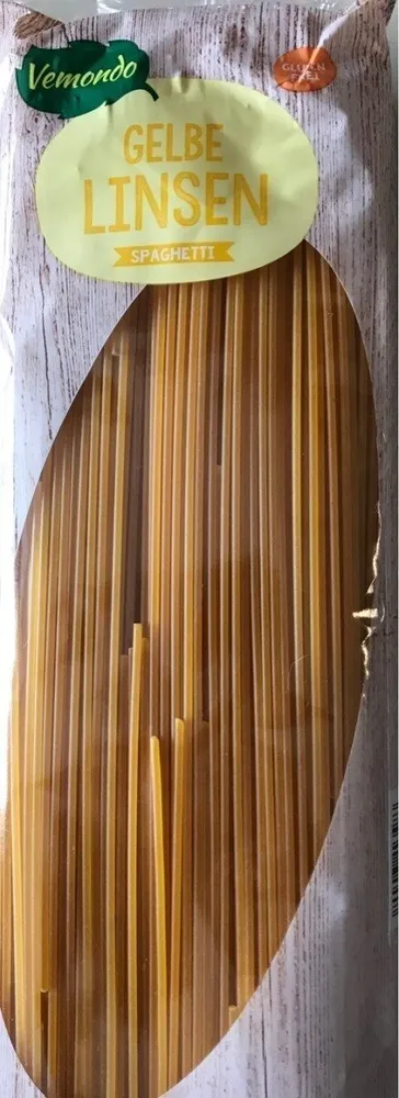 Gelbe Linsen Spaghetti