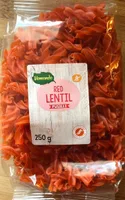 Red lentil fusilli