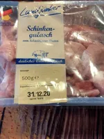 Gulasch, schinken