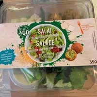 Salade fromage du berger -falafel