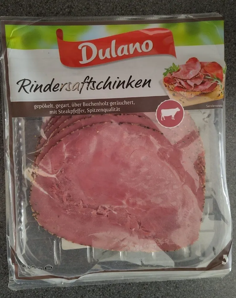 Rindersaftschinken mit Steakpfeffer