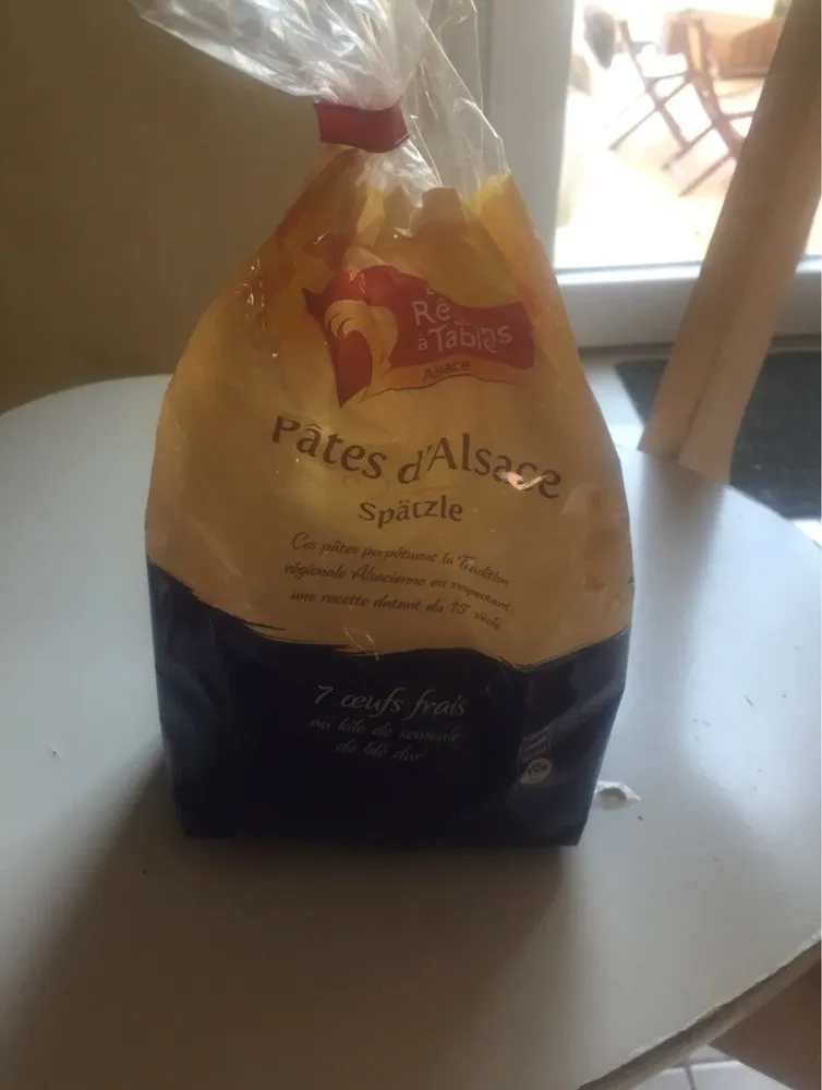 Pâtes d'Alsace spätzle