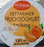 Fettarmer Fruchtjoghurt Aprikose