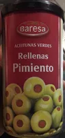 Aceitunas verdes rellenas de pimiento